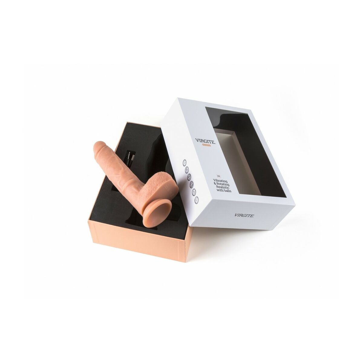 Vibrador Realista Virgite 19 cm